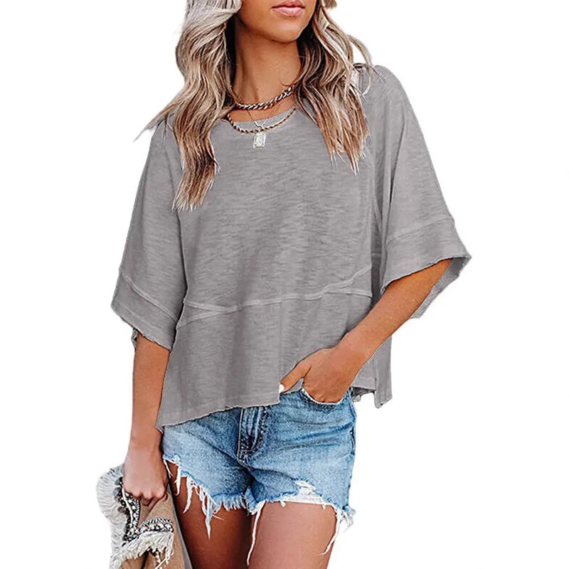 Marisol Flutter-Sleeve Top
