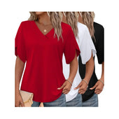 Elise Flutter-Sleeve Top