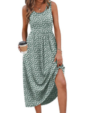 Capri Floral Midi Sundress