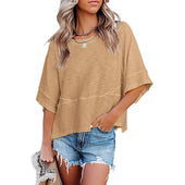 Marisol Flutter-Sleeve Top