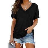 Soleil Ruched V-Neck Top