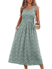 Capri Floral Midi Sundress