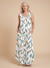 Positano Floral Maxi Dress