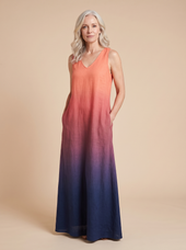 Positano Floral Maxi Dress